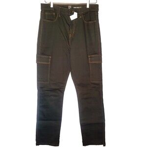 New York & Company Green Cargo Jeans Size 12 Read Des NWT